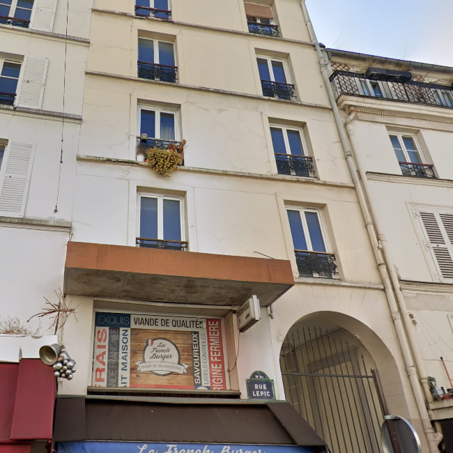 Immeuble 5, passage Lepic, Paris 18e